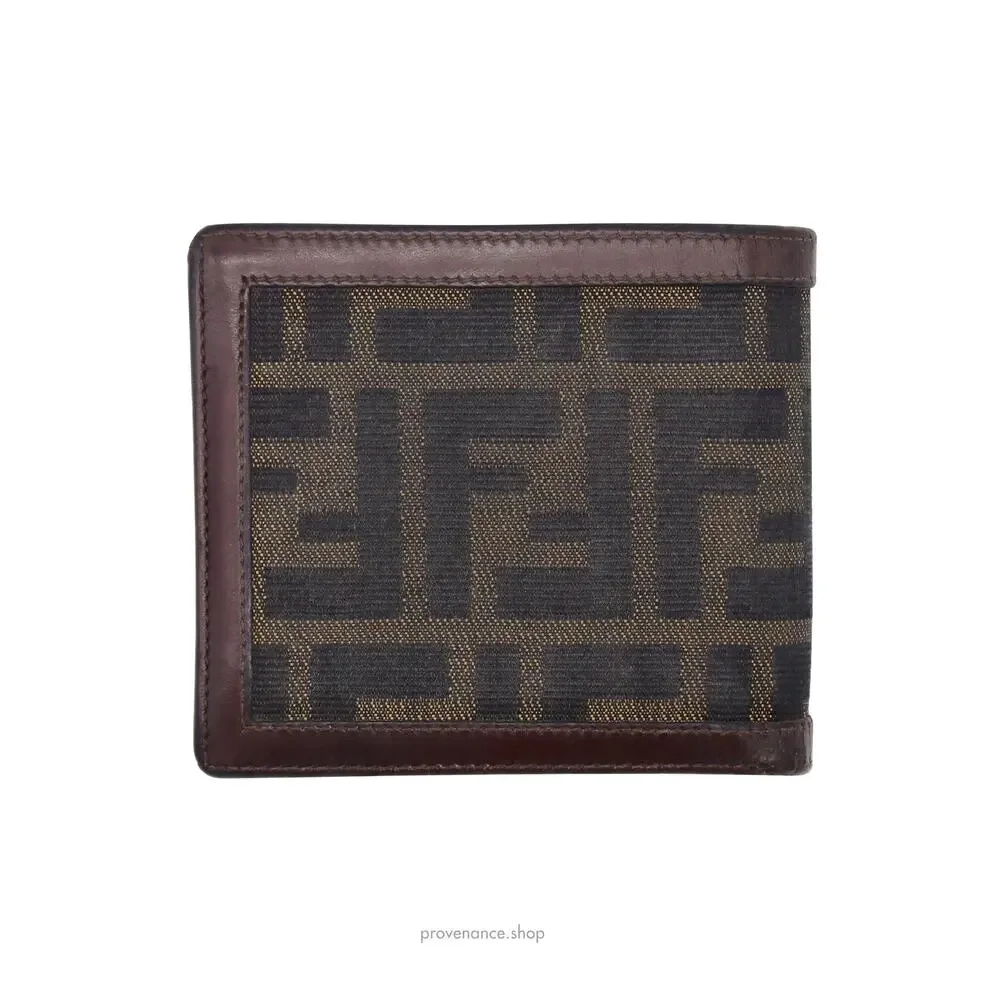 🔴 Fendi Bifold Wallet - FF Zucca